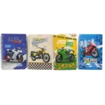 Блокнот А5/60арк. /32602-К/ на спіралі обкладинка-3D "Мотоцикл"