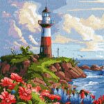 Картина за номерами "Ідейка" /KHO2790/ "Мальовничий край" 30*40см