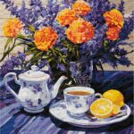 Картина за номерами "Ідейка" /KHO3265/ "Лавандова гармонія" 40*50см