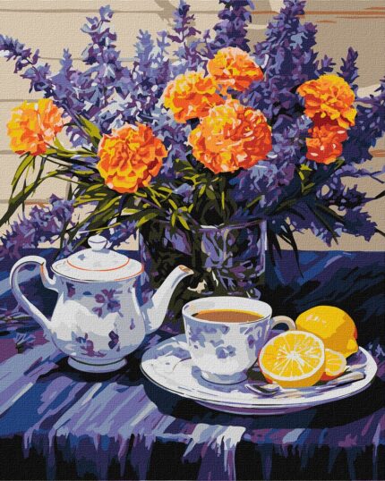 Картина за номерами "Ідейка" /KHO3265/ "Лавандова гармонія" 40*50см