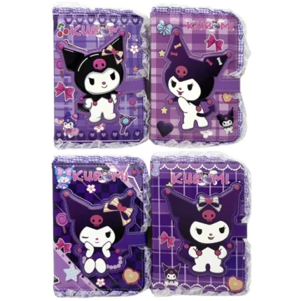 Блокнот на магніті 13×19 см 96 арк “Kuromi мереживо” – easy.net.ua