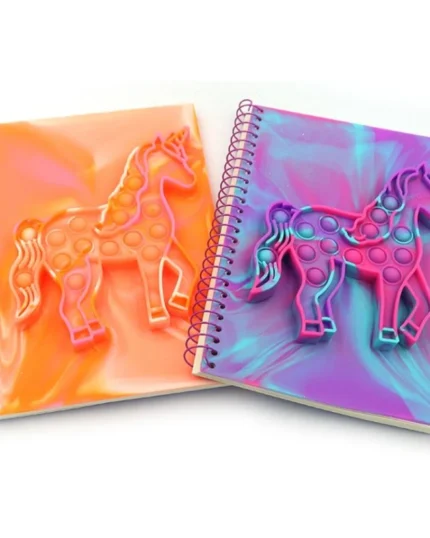 Блокнот 21*15см/80арк "JO" /DSCN0966/ на спіралі "Єдиноріг", 70г/м