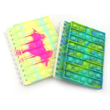 Блокнот 15,5*12см/50арк "JO" /DSCN0979/ на спіралі "Pop it", 70г/м