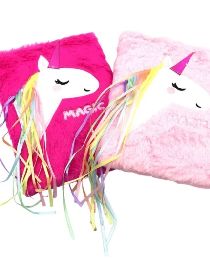 Блокнот A5 “Єдиноріг” пухнастий 80 арк (70 г/м²) – easy.net.ua