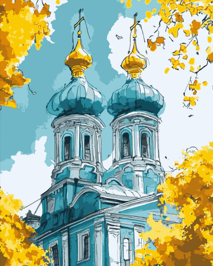 Картина за номерами "Софія Київська", 40*50см "SANTI" (955769)