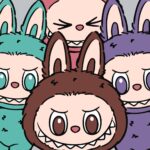 Картина за номерами "Ідейка" /KHO1301/ "Команда Лабубу Labubu" 25*25см