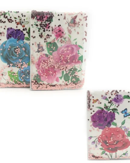 Блокнот A5 “Троянди” з рідиною і блискітками 60 арк – easy.net.ua