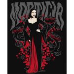 Картина за номерами "SANTI" /954423/ "Wednesday: Morticia Addams", 40*50см
