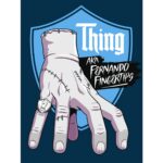 Картина за номерами "SANTI" /955040/ "Wednesday: Thing Hand", 30*40см