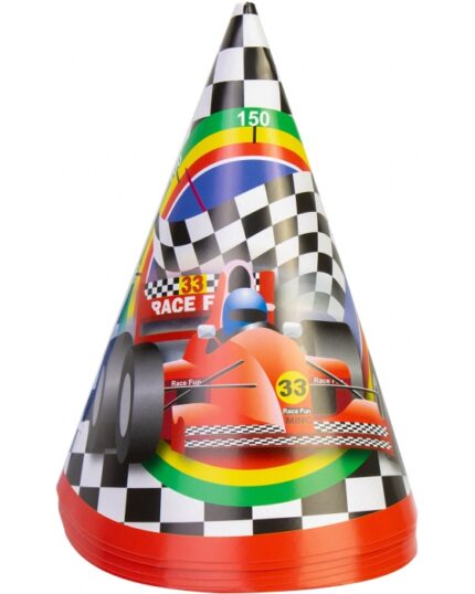 Набір ковпаків на голову"Maxi" /MX20073/ "Racing"  6шт, 15*24 см (1/24)