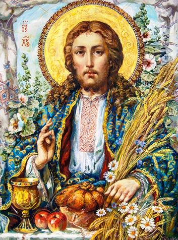 Алмазна мозаїка “Ісус Христос” 30х40 см на підрамнику Go to art (177283)