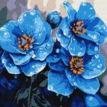 Картина за номерами Фіалки щоранку 30x30 см Ідейка KHO3317