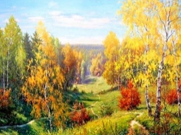 Алмазна мозаїка “Осінь” 30х40 см на підрамнику Go to art (189505)