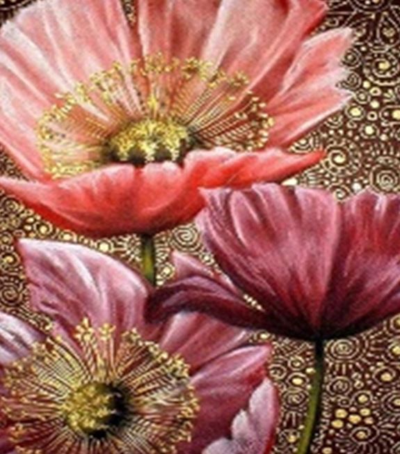 Алмазна мозаїка “Маковий сон” 40х50 см Go to art (187101)