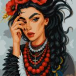 Картина за номерами Крилата 30x40 см Ідейка KHO8656