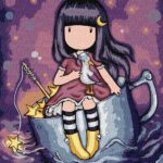 Картина за номерами A Night's Quest Santoro Gorjuss 30x40 см Ідейка KHO8673