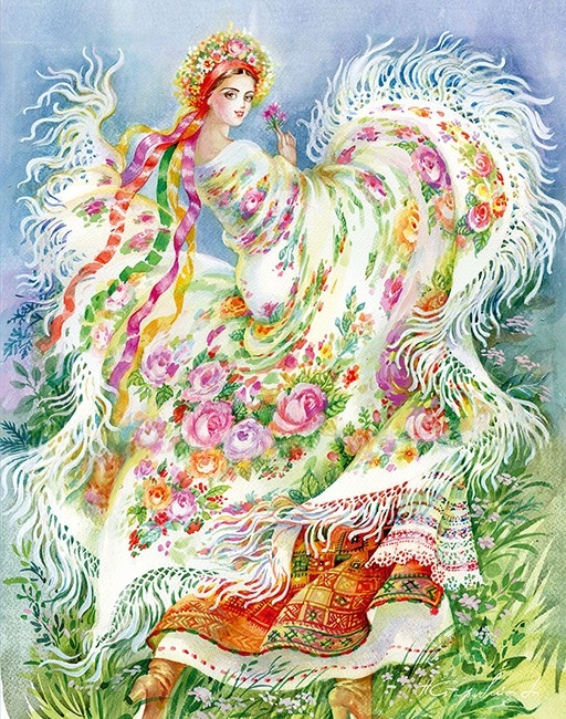 Алмазна мозаїка “Україночка” 21х25 см на картоні 5D Go to art (189567)