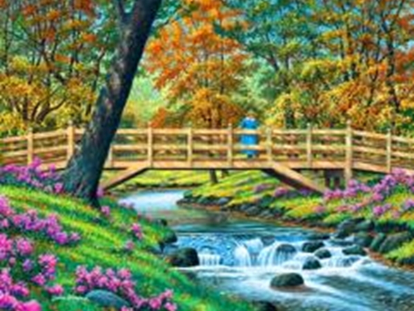 Алмазна мозаїка “Закохатися в осінь” 20х30 см на підрамнику Go to art (189371)