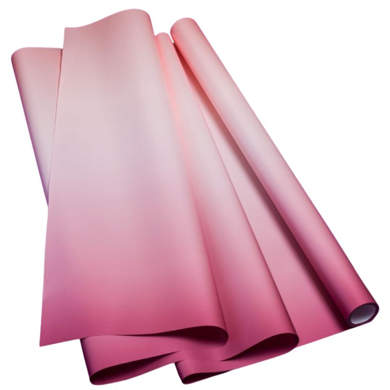 Плівка пакувальна "Unison" /PPG-19/ перламутрова Pastel Diamont silk Gradient 60см х 7м, бордо-жимолість Unison (PPG-19)