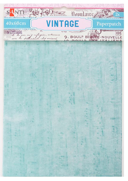 Папір для пакування подарунків та декупажу "Santi" Vintage, 2 арк. 40*60 см SANTI (952479)