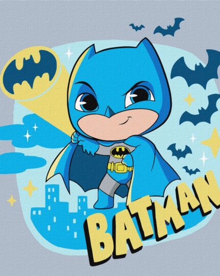 Картина за номерами "Ідейка" /KHO1342/ "Batman: Герой темряви" 25*25см