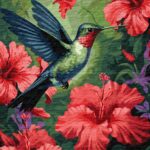 Картина за номерами "Ідейка" /KHO6577/ "У райському саду" 40*50см