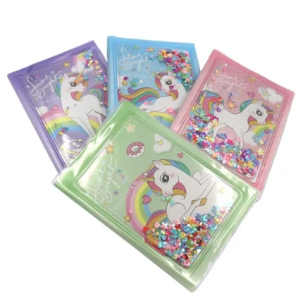 блокнот єдиноріг з паєтками