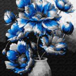 Картина за номерами "Ідейка" /KHO3245/ "Досконалість ліній з фарбами металiк extra" 40*50см