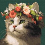 Картина за номерами "Ідейка" /KHO6509/ "Весняний вінок" 40*40см