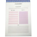 Блокнот А5/80арк "Рюкзачок" /БП-1/ "БЛОКНОТ ПРОДУКТИВНОСТІ" пружина зверху УФ-лак 80 г/м², мікс - Зображення 2