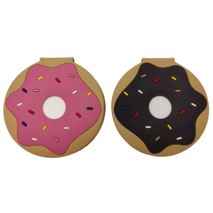 Блокнот 8,5см/80арк. /013/ арома обклад.силікон."Донат"