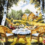 Картина за номерами "Ідейка" /KHO6378/ "Дача мрії" 40*50см