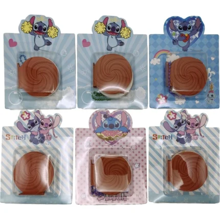 Блокнот 55арк. /1709/ міні, обкл.силікон "Печиво-Стіч"