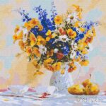 Картина за номерами Липень 50x50 см Ідейка KHO3134