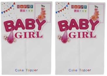 Топпер для торту /90800-5/ "Baby girl" 14 см (12/1200)