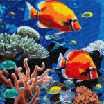 Картина за номерами Яскравий риф 40x50 см Ідейка KHO6703