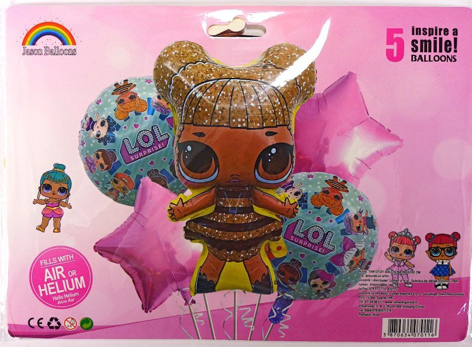 Набір з 5 кульок Pelican LOL, Qeen Bee Pelican (836911-0116)